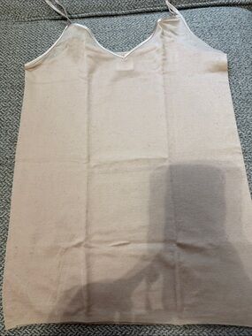 Hanro Light Nude Slip Chemise with V-Neck Camisole
